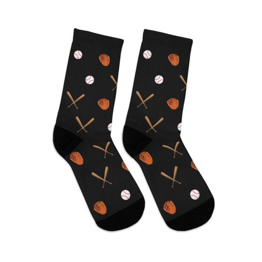 Novelty Baseball Socks