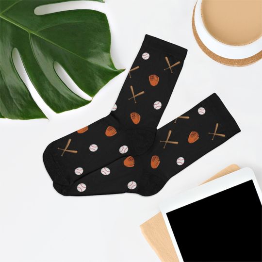 Novelty Baseball Socks