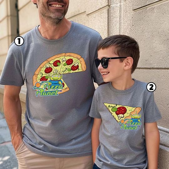 Disneyland Toy Story Dad And Son Shirt, Pizza Planet Shirt, Toy Story Dad Son Matching Shirt, Fathers Day Gift, Dad Life Shirt, Gift For Dad