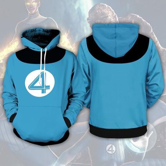 Marvel Fantastic Four Full Over Print Hoodie