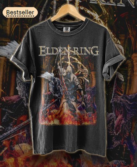 Elden Ring Tshirt, Elden Ring Shirt, Video Game Tee, Clothing Design
