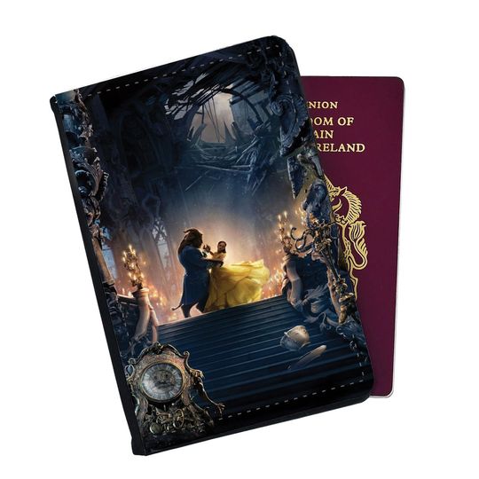 Disney Beauty And The Beast Passport Cover