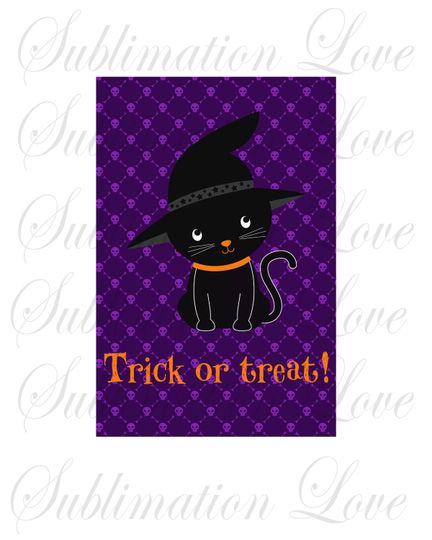 Halloween Garden Flag  , Halloween Sublimation