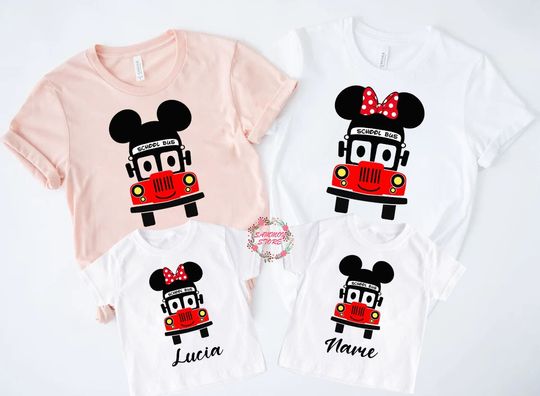 Disney Back To School Shirt, First Day Of School,Kindergarten Shirt
