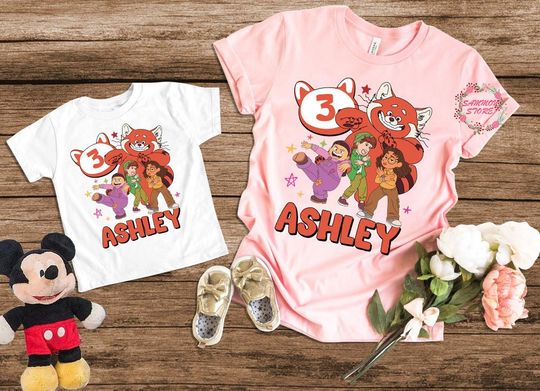 Disney Turning Red 2022 Shirt, Disney Turning Red Family Shirt