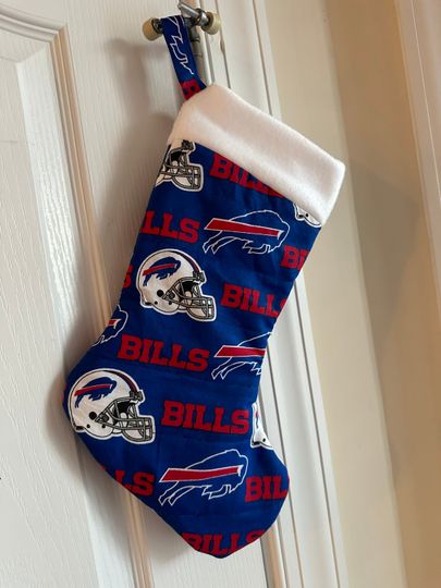 Buffalo Bills Christmas Stocking Handmade