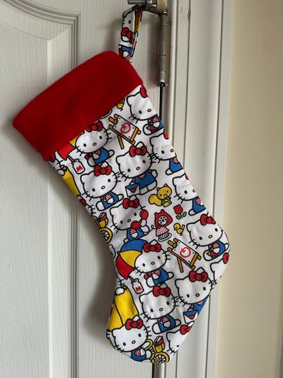 Hello Kitty Christmas Stocking Free Personalization