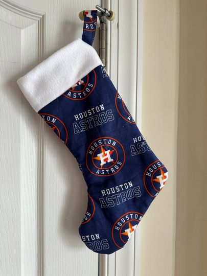 Houston Astros Christmas Stocking Handmade
