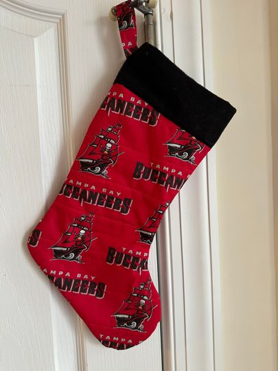 Tampa Bay Buccaneers Christmas Stocking Handmade