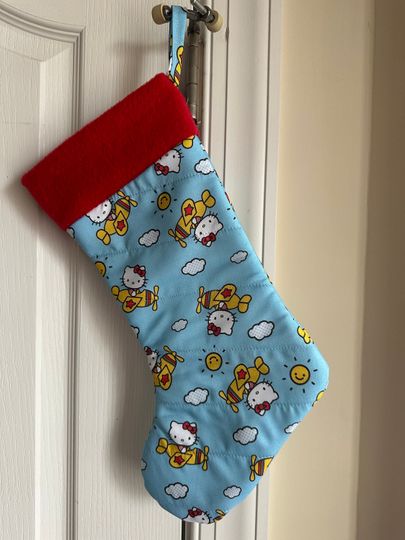 Hello Kitty Christmas Stocking Free Personalization