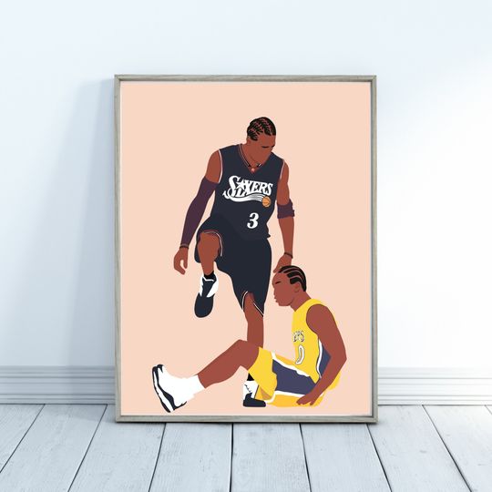 Allen Iverson Step Over Poster