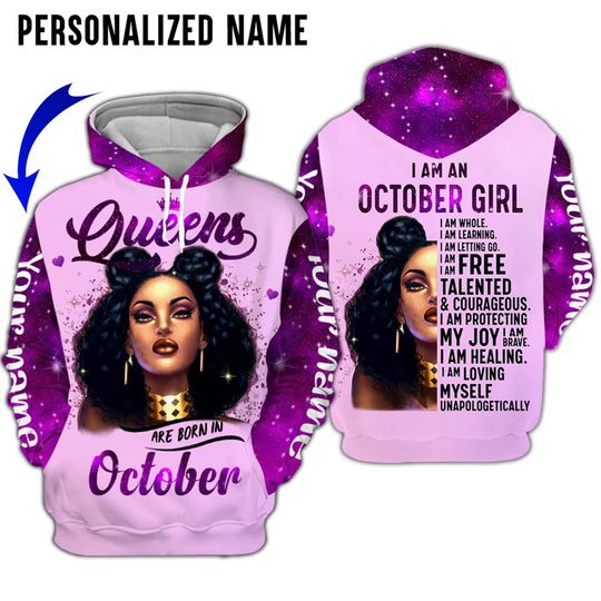 October birthday  3D T-shirt