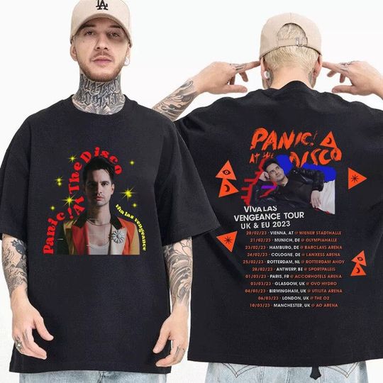 Panic At The Disco Tour 2023 Shirt, Viva Las Vengeance Tour Shirt