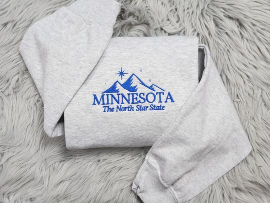 Minnesota Embroidered Sweatshirt