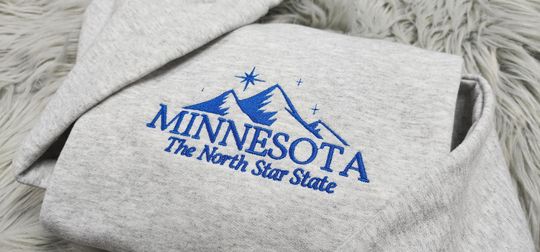 Minnesota Embroidered Sweatshirt