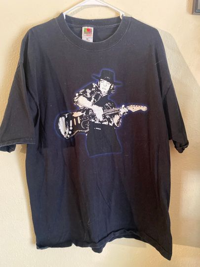 XL, 90s Stevie Ray Vaughan shirt, Vintage Stevie Ray Vaughan shirt