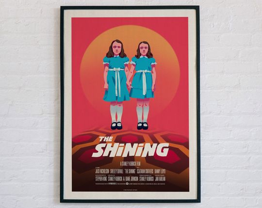 The Shining Classic Retro Movie Poster - Retro-Modern, Vintage Inspired Poster