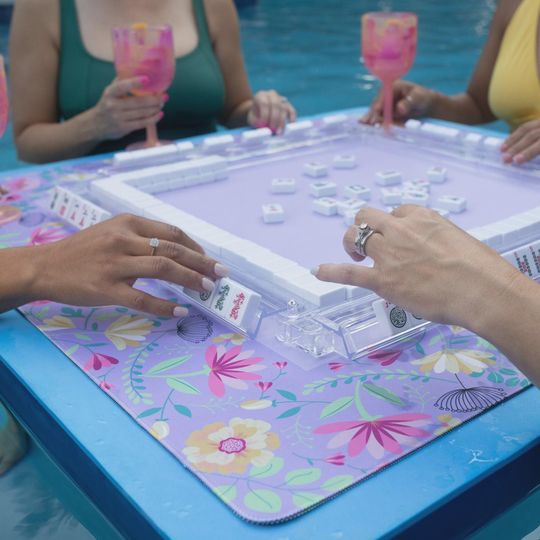 Lavender Mahjong Mat