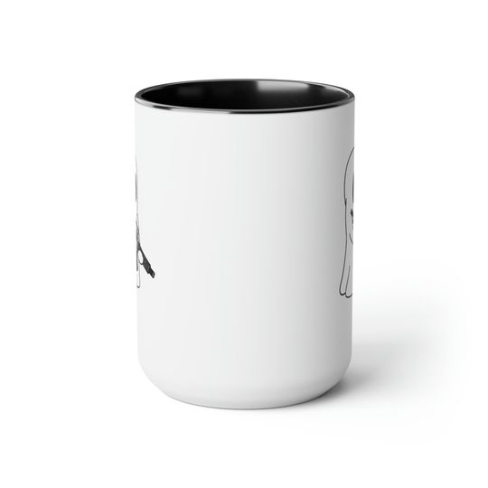 Two-Tone Coffee Mugs