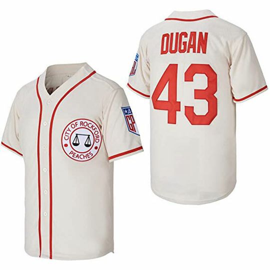 Jimmy Dugan Rockford Peaches A League of Their Own Jersey