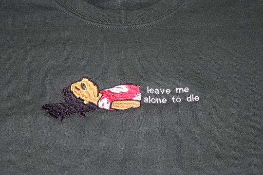Disney Lilo and Stitch Embroidered Shirt | Leave Me Alone