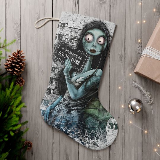 The Nightmare Before Christmas Sally Disney Christmas Stocking, Family Christmas Stocking