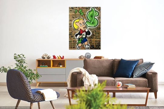 Richie Rich - Money Balloon Print