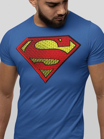 Super Shirt, Super T-shirt, Man Of Steel T Shirt