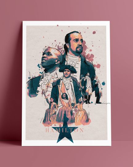 Hamilton Musical Poster