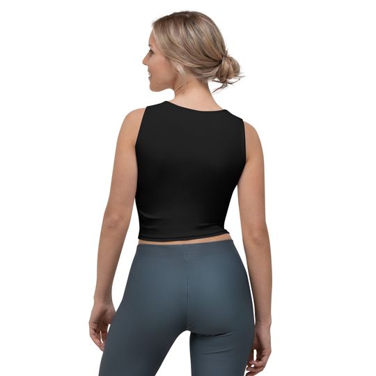 Goth GF Crop Top - Halloween Crop  Tank Top