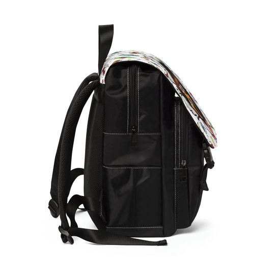 Comic Unisex Casual Shoulder Backpack