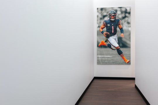 Justin Fields Chicago Bears Poster