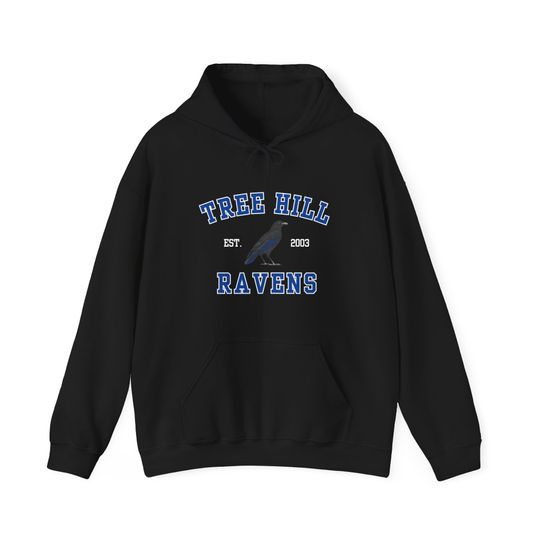 Tree Hill Ravens Hoodie Unisex Heavy Blend Hooded