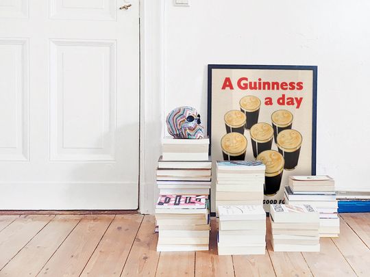 A Guinness A Day Original Vintage Poster