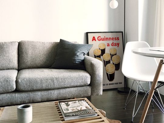 A Guinness A Day Original Vintage Poster