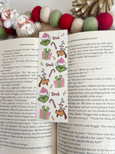 The Grin Funny Character & Max Bookmark