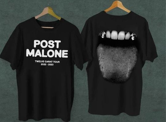 Post Malone Twelve Carat 2022 Tour Hoodie