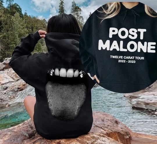 Post Malone Twelve Carat 2022 Tour Hoodie