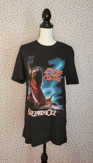 Ozzy Osbourne Blizzard of Ozz Vintage Style Concert Tee