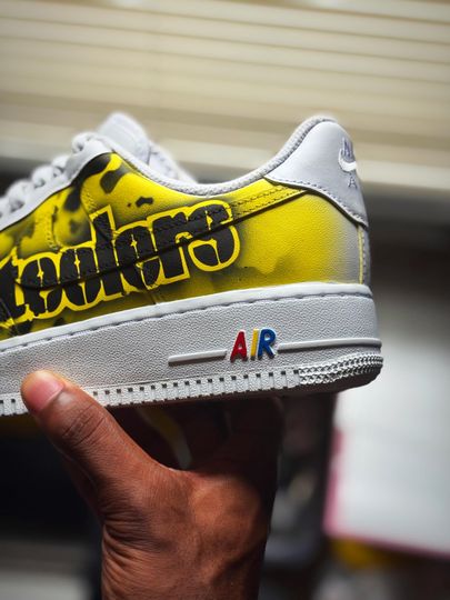 Football Sneakers - Steeler Team Design