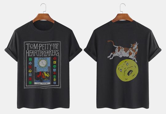 HOT TOUR Vintage Tom Petty Strange Behavior Tour 1990 T Shirt