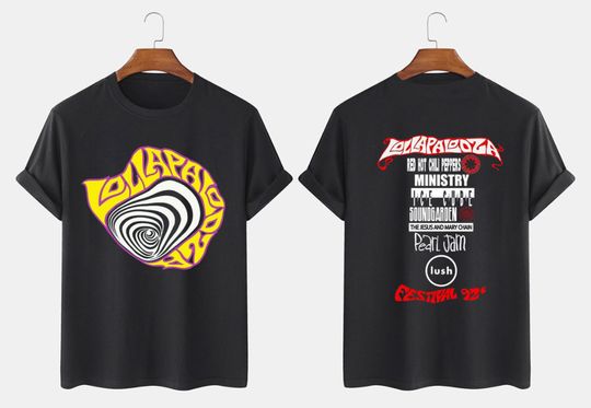 Lollapalooza 1992 Concert Tour Shirt
