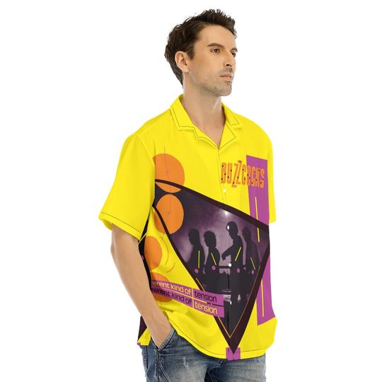 Buzzcocks All-Over Print Hawaiian Button Down Shirt Rock Bands Series