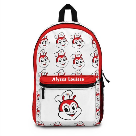Personalized Philippines Jollibee Backpack for kids, Back to School Bag