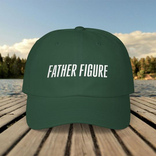 Father Figure Embroidered Baseball Hat - Unisex Adjustable, Casual Everyday Wear