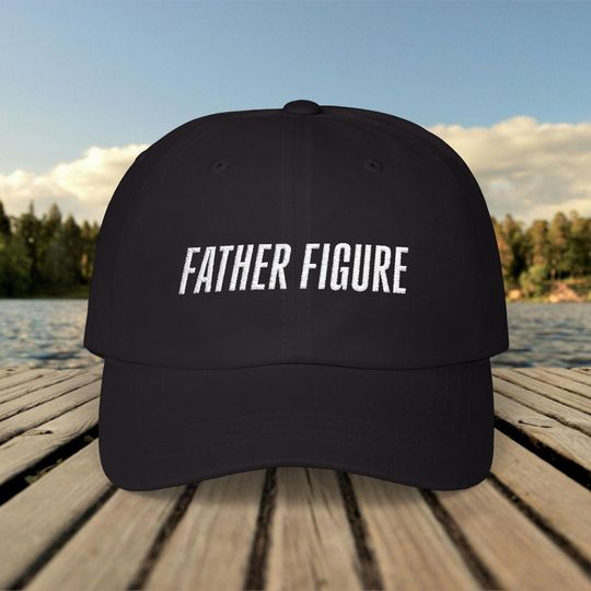 Father Figure Embroidered Baseball Hat - Unisex Adjustable, Casual Everyday Wear