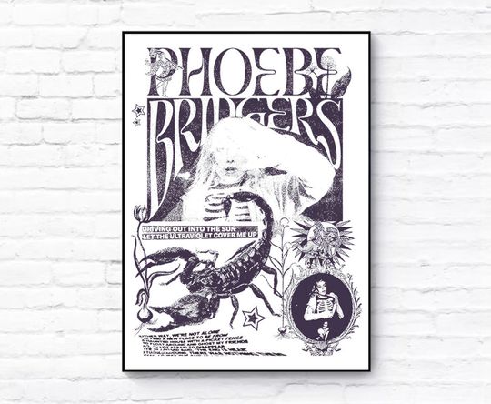 Phoebe Bridgers on Tour 2022 Poster