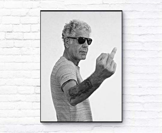 Anthony Bourdain Cool Poster