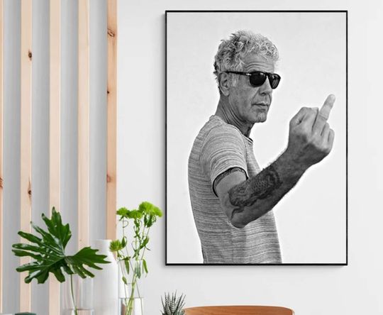 Anthony Bourdain Cool Poster