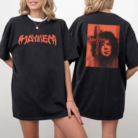2 Sided Ld ga The Mayhem Shirt, Ld ga Fan Shirt, Ld ga Shirt, Ld ga Merch